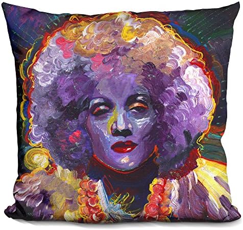 LiLiPi Marlene Deitrich Vodoo Decorative Accent Throw Pillow