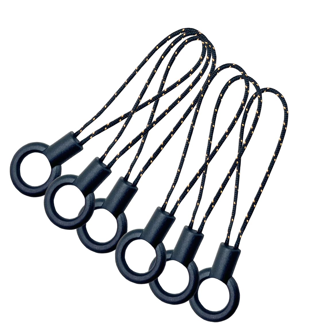 Photo 1 of 2.5" Hand Wrist Phone Lanyard Nylon Connect Line Adapter Pendant for Flash Drives, Keys, Keychain, Id Badges, Badge Holder, 20 pcs