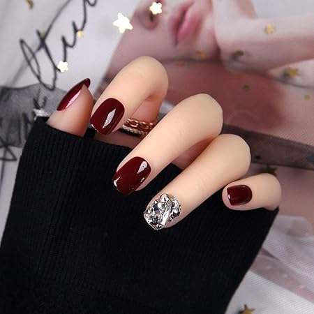 Amazon 24枚入り カラフル 結婚式 成人式 ガーリーネイル 個性派 ユニーク 女子会ネイル ネイルチップ 通販
