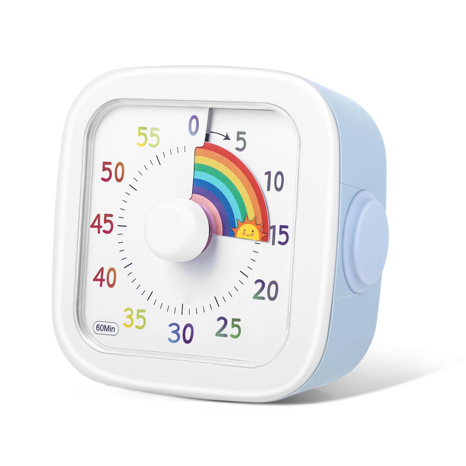 Photo 1 of Tigcent Visual Timer for Kids Adults, 60 Minute Timers for Learning Management, Study, Kitchen, Work, Exercise Training, Outdoor Activities