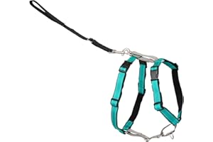 Petsafe 3 in 1 Dog Harness - No Pull Solution for Dogs - Reflective Dog Harness - Front D-Ring Clip Helps Stop Pulling - Comf