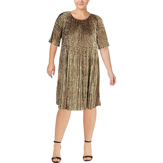 michael kors dress gold