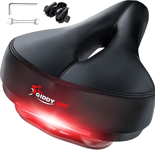 Giddy Up! Bike Seat Comfortable Bike Saddle for Exercise and