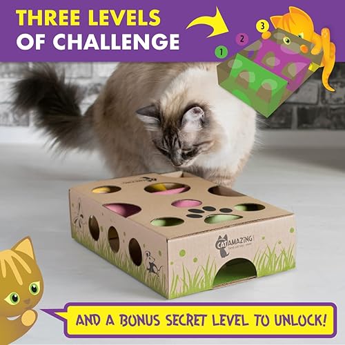 Cat Amazing Classic – Cat Puzzle Feeder – Interactive Enrichment