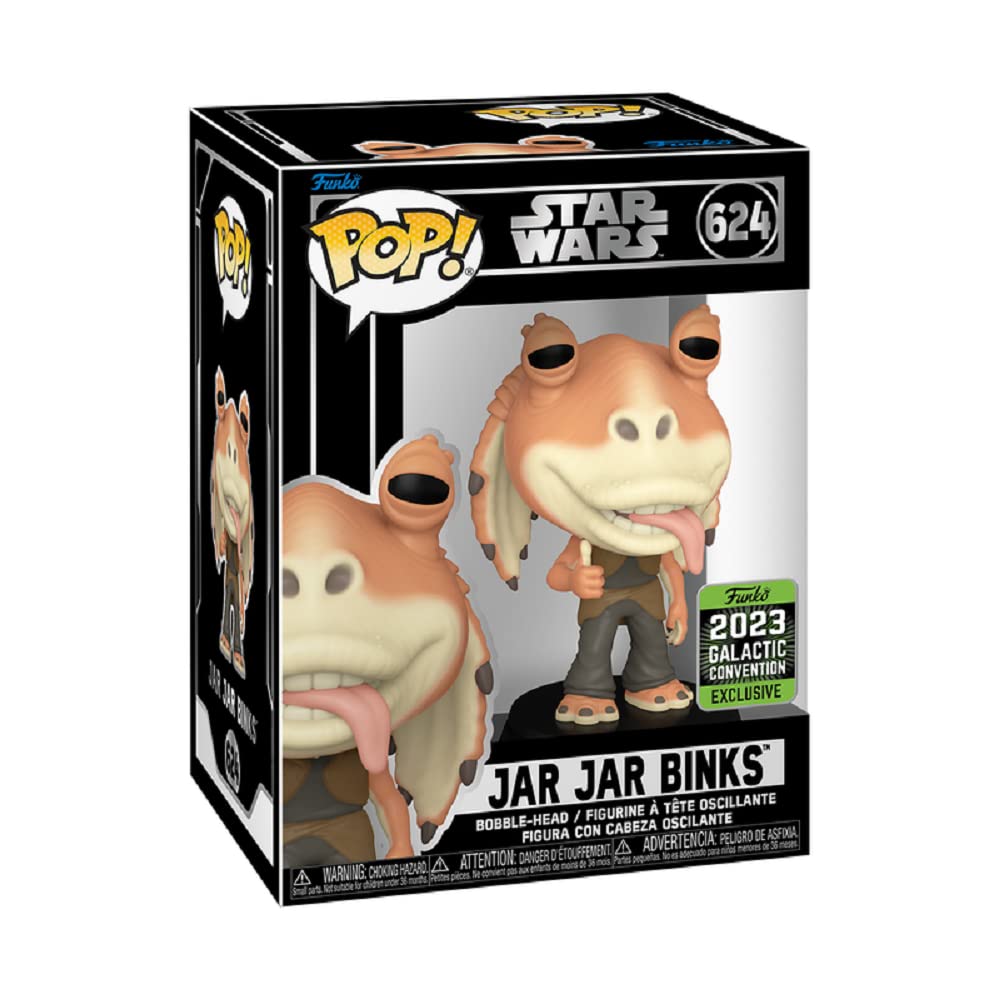 Funko 70269 Pop! Star Wars - Jar Jar Binks (2023 Galactic Convention Exclusive) #624