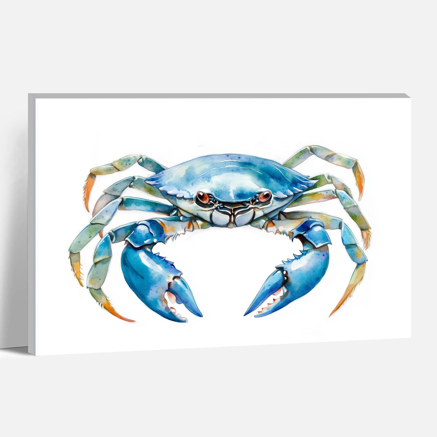 Crab Canvas Wall Art Sea Animal Marine Life Picture
