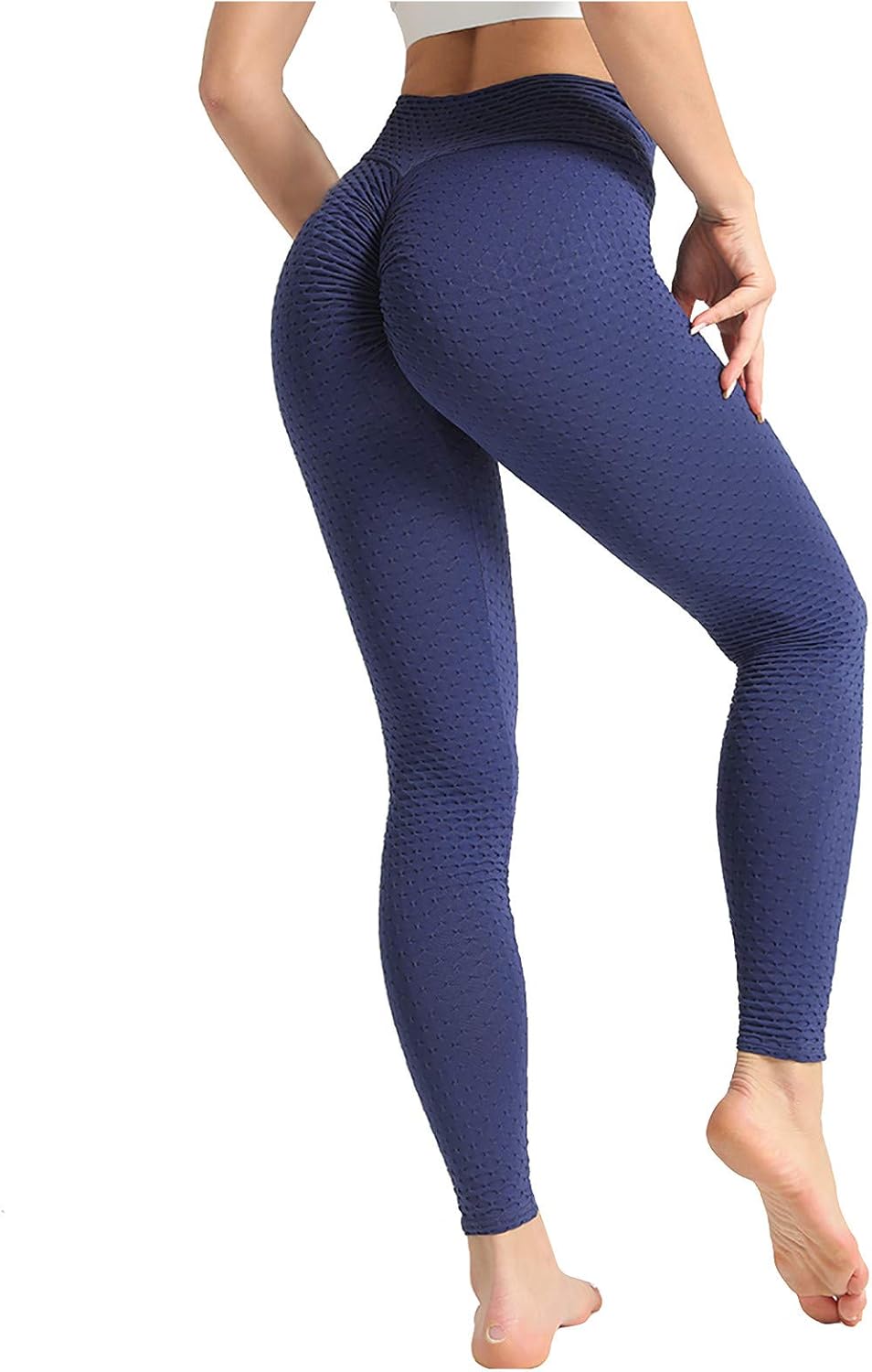 2021 Ruched Butt Lift Running Tights Women's Yoga High Waist Short Girls Leggings Tights high