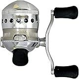 Zebco Omega Spincast Fishing Reel, 7 Bearings (6 + Clutch), Instant Anti-Reverse with a Smooth Dial-Adjustable Drag, Powerful