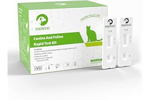 VENREA Rapid Detection of Giardia in Dogs and Cats - Giardia Test Reliable Detection of Intestinal Parasites and Diarrhea - Used for Giardia in Dogs and Cats (2pcs)
