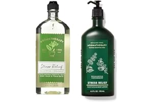 BATH & BODY WORKS Bath and Body Works Eucalyptus Spearmint Stress Relief Lotion and Wash 2 Piece Set