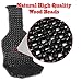Zento Deals Pair of Black Premium Quality Natural Wooden Beaded Seat Massage Cushion- Universal Good Ventilation Car Seat Cushion