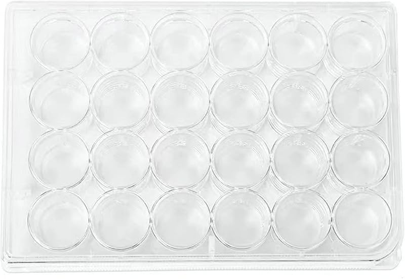 Scienfocus Lab 24 Well Culture Plate Transparent Injection Molded Pack 10