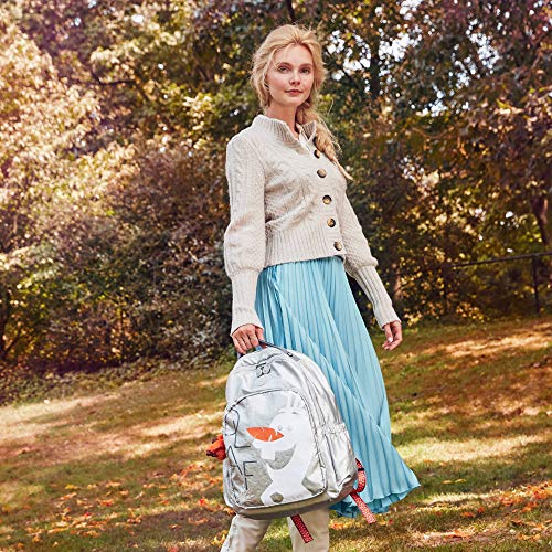 Kipling Disney's Frozen Seoul Go Laptop Backpack Frosted Olaf One Size