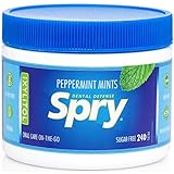 Xlear Spry Power Peppermint Mints, 240-Count
