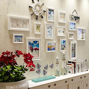 Das Mittelmeer Die Einrichtung Ist Ein Massivholz Wohnzimmer Schlafzimmer Esszimmer Wand Zu Wand Gemalt Weiss Und Blau Mix Und Im Herzen Des Mittelmeers Amazon De Kuche Haushalt