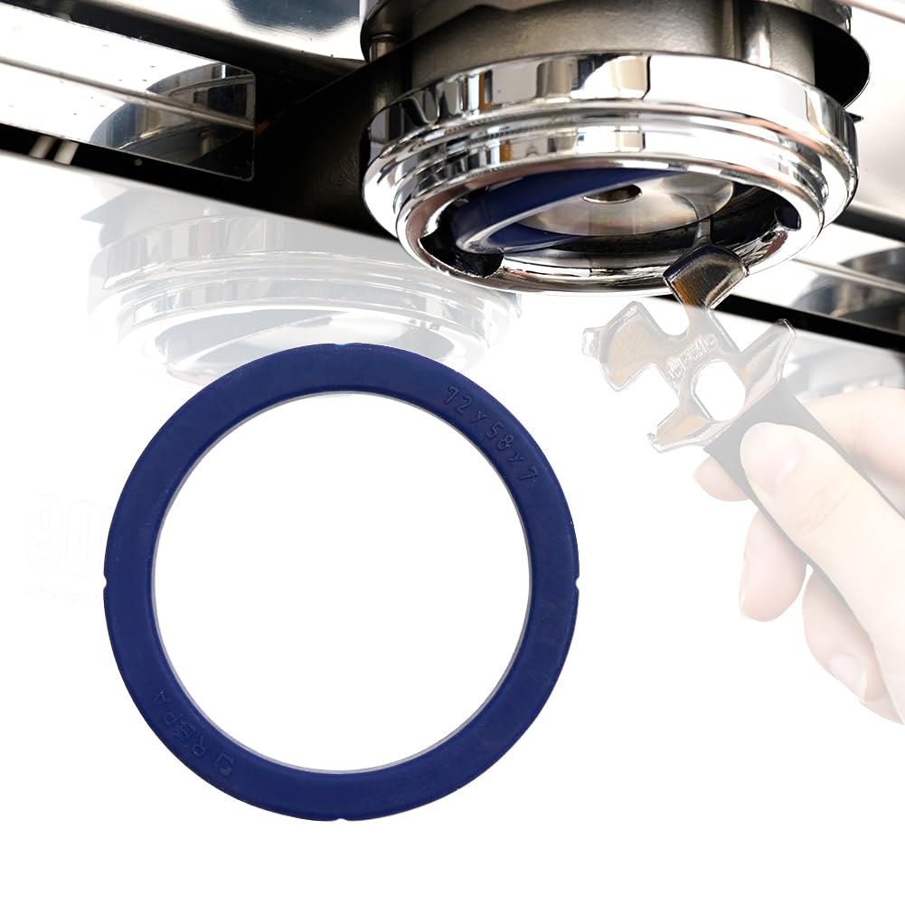 Photo 1 of watchget Silicone Group Gasket Fit for La Marzocco Coffee Machines Grouphead Replacement Part Blue