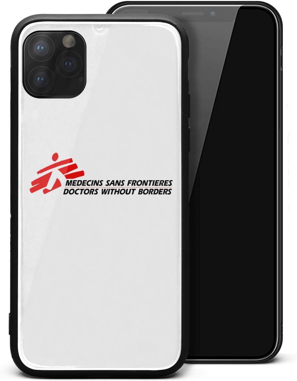 Doctors Without Borders Case for Apple iPhone 11 Pro MAX Shockproof Anti-Scratch TPU Soft Rubber Frame Cover with Hard Bumper PC Back Shell Fit Case 6.5 Inch