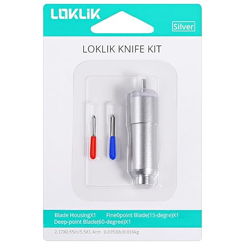 LOKLiK Cutting Machine Blades Replacement- Fine Point Blade Plus