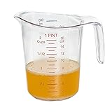 Restaurantware RW Base 1 Pint Measuring Jar 1