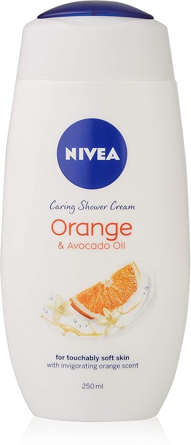 nivea orange shower cream