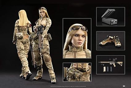female soldier action figure