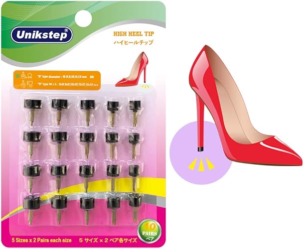 Amazon 10ペアのハイヒールチップ 靴のかかとの修理 靴底の修理と交換用釘 レディースシューズ補修材 婦人ヒール用 靴屋用 靴底用 靴修理キット 10足 個 セット 5サイズ各サイズ2ペア シューケア シューアクセサリー Amazon 10ペアのハイヒールチップ 靴のかかとの修理 靴底の修理と交換用釘 レディースシューズ補修材 婦人ヒール用 靴屋用 靴底用 靴修理キット 10足 個 セット 5サイズ各サイズ2ペア シューケア シューアクセサリー