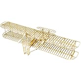 Viloga 3D Wooden Puzzles for Adults, DIY Wright Brothers Flyer Model Aircraft, Laser Cut Balsa Wood Airplane Kits to Builds, Perfect Hobby Models Plane Gift for Adult Teens