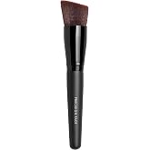 bareMinerals Precision Face Brush, 1 count | Angled Makeup Tool, Effortless Application of Liquid Foundation, Dense Synthetic Fibers, Buildable Sheer to Full Coverage