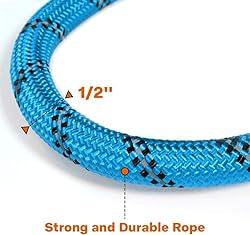 Taglory Rope Dog Leash 6 FT with Comfortable Padded