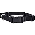 Coastal Pet SecureAway Collar Protector for Flea Collars - Adjustable pet Accessory - Protective Flea Collar for Dogs & Puppy - Black - 1" x 14-20"