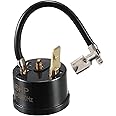 uxcell Refrigerator Thermal Overload Protector 1/6HP 125W Compressor Replacement Part