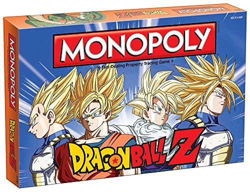 Usaopoly dragon ball z edition monopoly board game