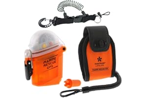 Nautilus LifeLine Marine GPS and Neoprene Pouch w/ free Coil Lanyard