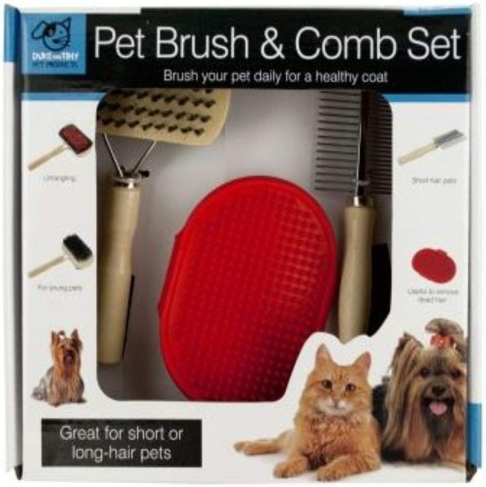 puppy brush and comb