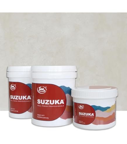 SUZUKA Strato Texture Paint SVL-417, Limewash Effect, Matte