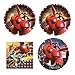 Big Hero 6 party supplies - cake plates, napkins and foil balloon