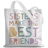 SNNDER Mama Friendship Tote Bag, Grandma Mama Shoulder Bags, Canvas Bag for Shopping Work Travel Vacation