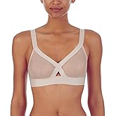 DKNY Women's Sheers Wirefree Softcup Bralette Bra