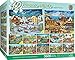 MasterPieces Bonnie White Collection - Folk Art 12 Pack Jigsaw Puzzles