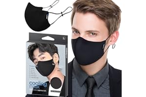 Dr. Sayzer Reusable 3-Ply Cloth Face Mask - Washable Breathable Comfortable Fabric Mask with Nose Wire and Filter Pocket