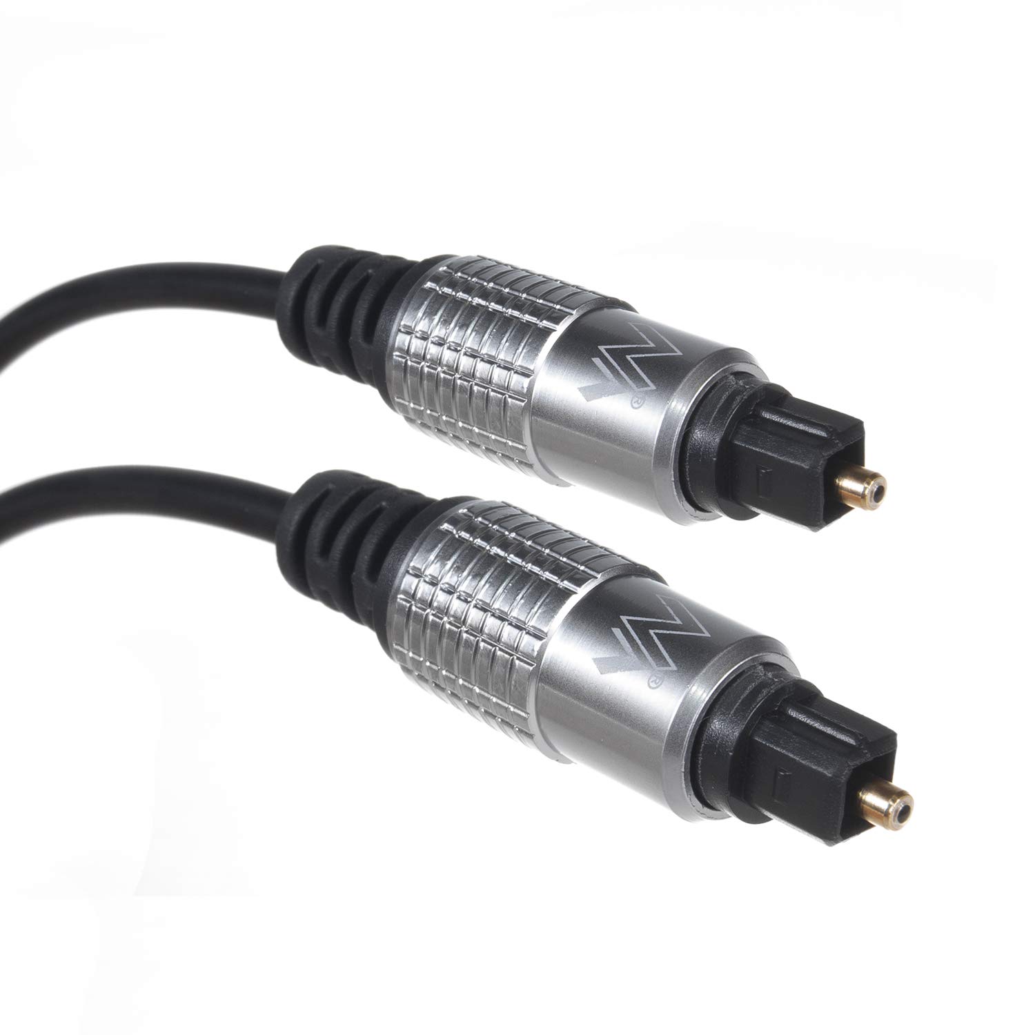 Maclean MCTV-454 Optical Digital Audio Cable, T-T Toslink to Toslink, fibre optic cable, for Home Theater (15m)