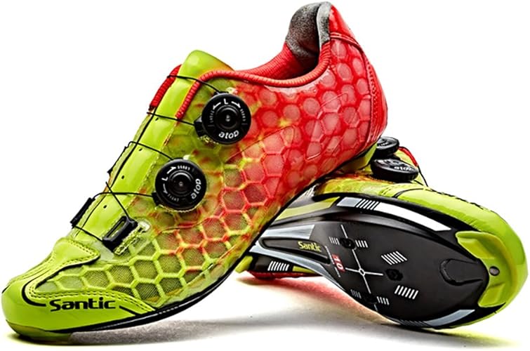 orange road cycling shoes