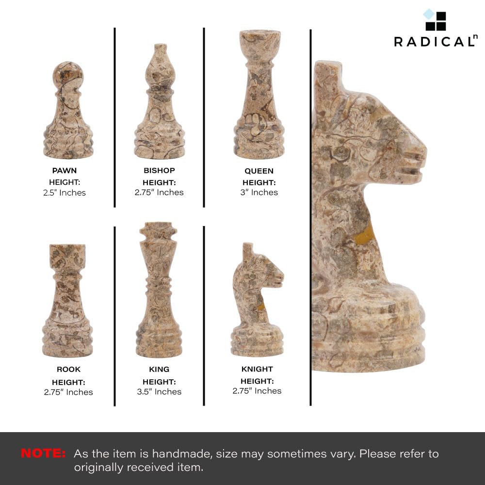 Radicaln Marble Chess Set 15
