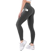 USAUPUP High Waisted Leggings with Pockets for Women Buttery Soft Full Length Capri Workout Yoga Pants Compression Pants
