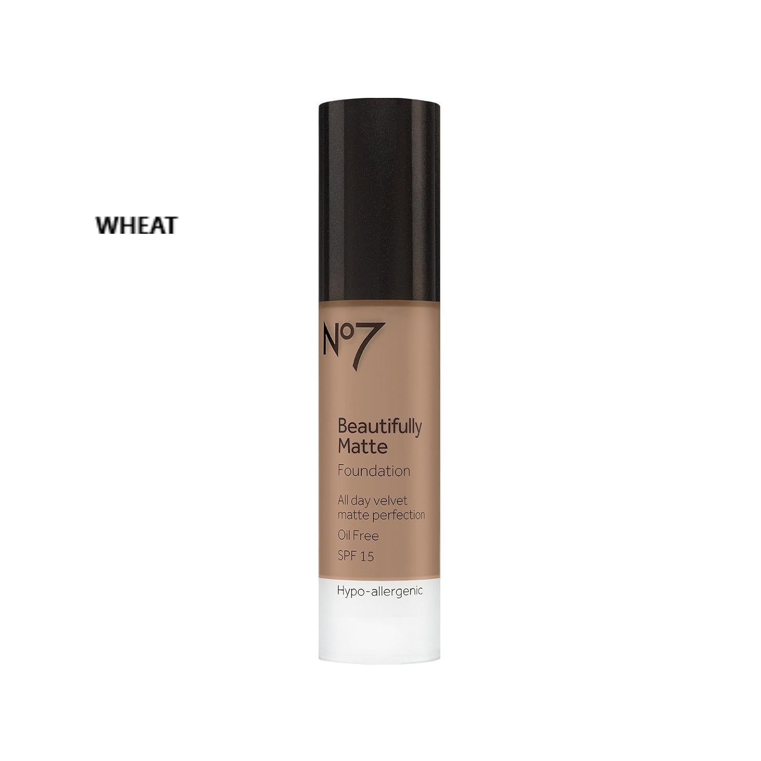 BOOTS No7 Beautifully Matte Foundation 1fl oz SPF 15 Beauty Make up (WHEAT)