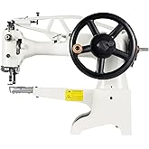 Leather Patcher Industrial Sewing Machine – Cast Iron Shoe Repair Stitching Machine, Sewing Machine 500 Stitches/Min, Adjusta