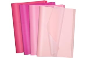 SUMAJU 60 Sheets Pink Tissue Paper, 20×14 Inch Gift Wrapping Paper for Birthdays Weddings Baby Showers Bridal Showers Mother'