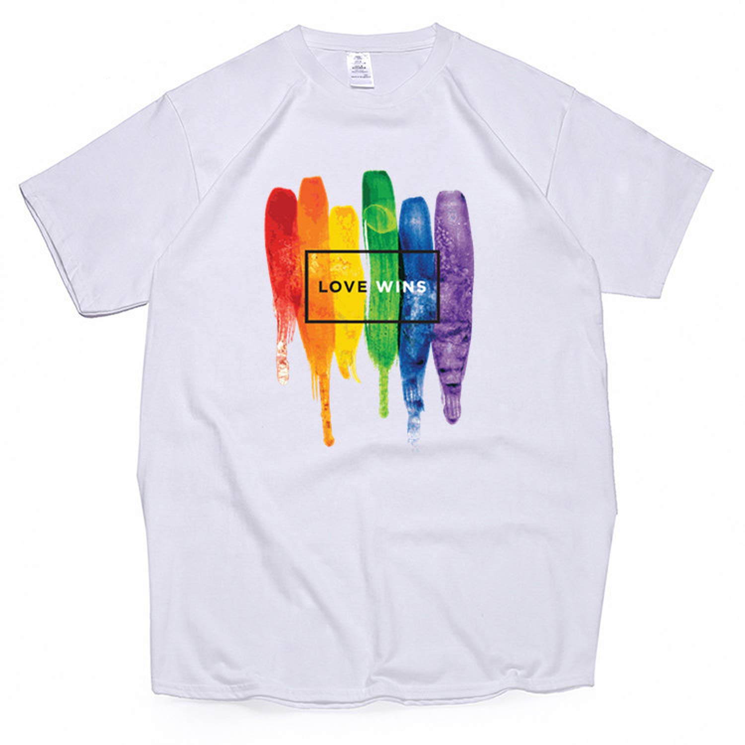  Pride Lgbt Gay Love Lesbian Rainbow T Shirts 2019 Summer Workout Love Wins Tshirts