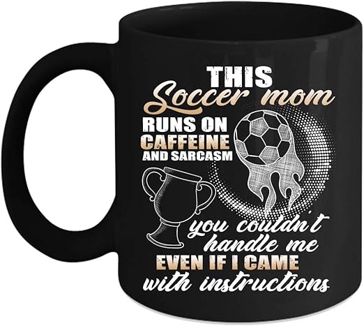 soccer mom coffee mug