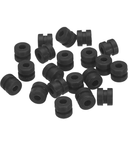 WORGEOUS 40 Pcs Rubber Damper Balls Anti-Vibration Washer Damping Spacer For Racing Flight Controllers Drone Accessories - View #10
